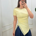 Blusa assimétrica
