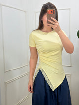 Blusa assimétrica