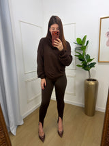Calça peluciada pezinho