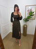 Vestido Camponesa manga longa