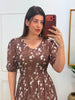 Vestido Mariah crepe