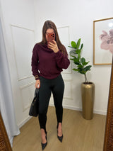 Calça peluciada pezinho
