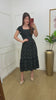 Vestido guippir estampado