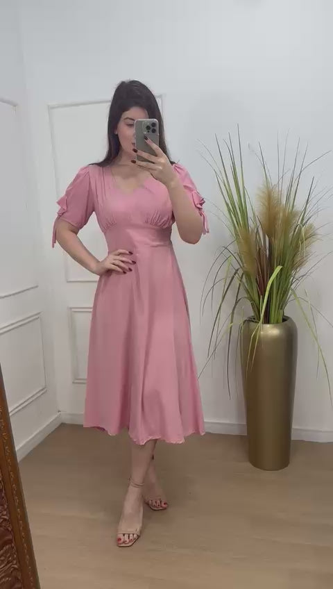 Vestido flores do campo
