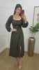 Vestido Camponesa manga longa