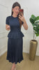 Blusa Peplum modal